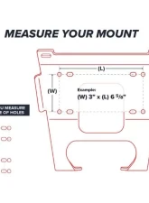 SuperATV Winch Mounting Plate w/o Winch Honda Talon 1000 2019+                                     - WM-H-TAL-00 - Image 7