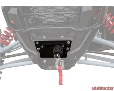 SuperATV Winch Mounting Plate w/o Winch Kawasaki Teryx KRX 2020+ - WM-K-KRX-00