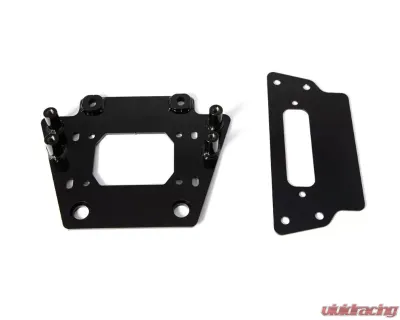 SuperATV Winch Mounting Plate w/o Winch Kawasaki Teryx KRX 2020+ - WM-K-KRX-00
