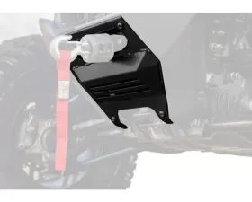 SuperATV Winch Mounting Plate w/o Winch Polaris RZR Pro XP 2020+