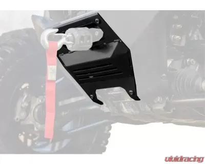 SuperATV Winch Mounting Plate w/o Winch Polaris RZR Pro XP 2020+ - WM-P-PROXP-00