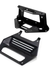 SuperATV Winch Mounting Plate w/o Winch Polaris RZR Pro XP 2020+                                     - WM-P-PROXP-00 - Image 3