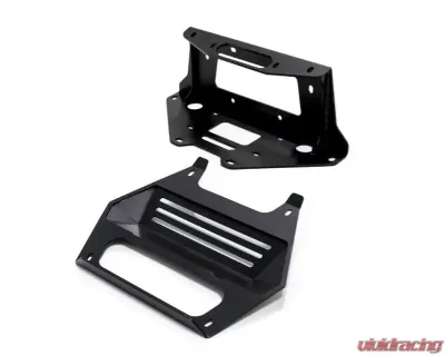 SuperATV Winch Mounting Plate w/o Winch Polaris RZR Pro XP 2020+ - WM-P-PROXP-00
