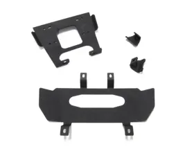 SuperATV Winch Mounting Plate w/o Winch Polaris RZR XP 1000 2019+