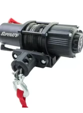 SuperATV Winch Mount for Stock Bumper w/ 3500 Lb. Winch Polaris RZR XP Turbo S 2018+                                     - WM-P-RZRXPTS-001-3500 - Image 2
