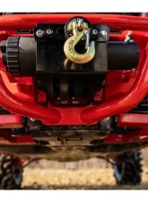 SuperATV Winch Mount for SuperATV Bumper w/o Winch Polaris RZR XP Turbo S 2018+                                     - WM-P-RZRXPTS-002-00 - Image 4