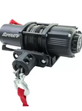 SuperATV Winch Mount for SuperATV Bumper w/ 3500 Lb. Winch Polaris RZR XP Turbo S 2018+                                     - WM-P-RZRXPTS-002-3500 - Image 2