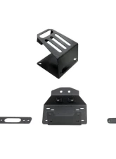SuperATV Winch Mount for SuperATV Bumper w/ 3500 Lb. Winch Polaris RZR XP Turbo S 2018+                                     - WM-P-RZRXPTS-002-3500 - Image 3