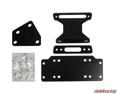 SuperATV Winch Mounting Plate w/o Winch Yamaha Viking 2014+ - WM-Y-V-00