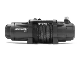 SuperATV 12,000 LB. Winch w/o 2 Receiver Winch Mount Plate (With Wireless Remote & Synthetic Rope)