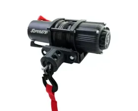 SuperATV 2500 LB. UTV | ATV Winch (With Wireless Remote & Synthetic Rope)