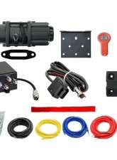 SuperATV 2500 LB. UTV | ATV Winch (With Wireless Remote & Synthetic Rope)                                     - WN-2500 - Image 9