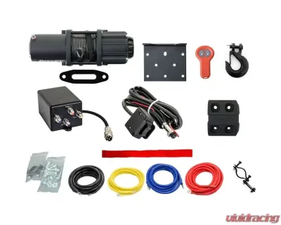 SuperATV 2500 LB. UTV | ATV Winch (With Wireless Remote & Synthetic Rope) - WN-2500