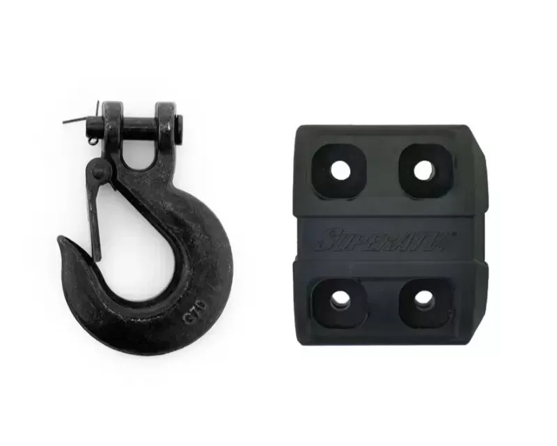 SuperATV Winch Hook and Rubber Stopper - WN-HOOK