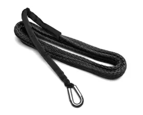 SuperATV Replacement Black Synthetic Winch Rope - 12000 LB.