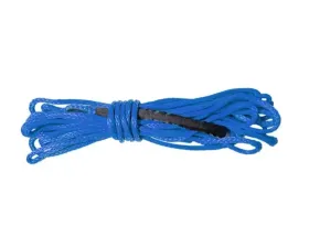 SuperATV Replacement Blue Synthetic Winch Rope - 3500 LB.