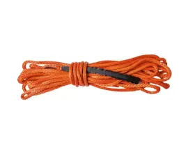 SuperATV Replacement Orange Synthetic Winch Rope - 3500 LB.