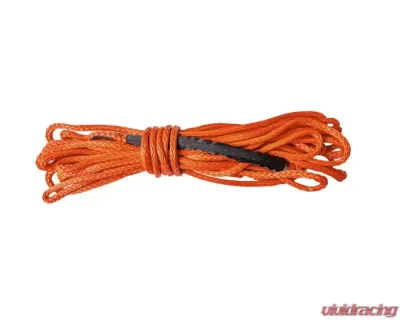SuperATV Replacement Orange Synthetic Winch Rope - 3500 LB. - WN-RP-3.5K-ORG