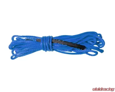 SuperATV Replacement Blue Synthetic Winch Rope - 6000 LB. - WN-RP-6K-BLU
