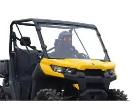 SuperATV No Print Standard Polycarbonate Full Windshield Can-Am Defender 2016+