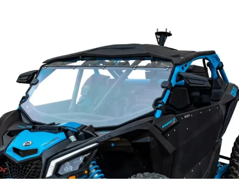 SuperATV Scratch Resistant Polycarbonate Full Windshield Can-Am Maverick X3 2017+ - WS-CA-X3-RC-70