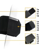 SuperATV Scratch Resistant Full Windshield CFMOTO Uforce 1000 2019-2021                                     - WS-CF-UF1000-70 - Image 6