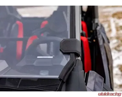SuperATV Scratch-Resistant Polaris RZR Pro R Full Windshield 2022+ - WS-P-PROR4-70