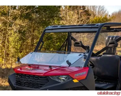 SuperATV 3-in-1 Windshield Polaris Ranger XP 1000 2018+ - WS-P-RAN1K-3N1-70