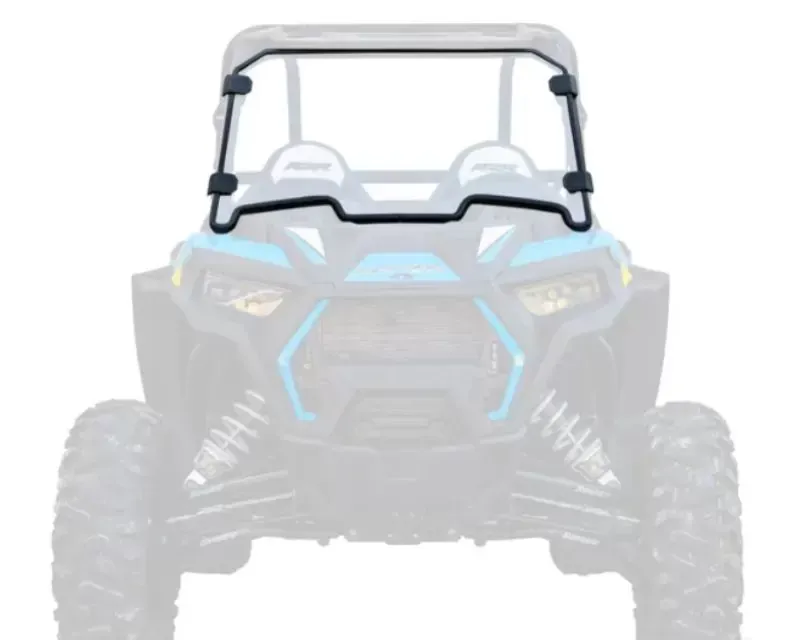 SuperATV No Print Scratch Resistant Full Windshield Polaris RZR XP 1000 2019+ - WS-P-RZR1K-002-70
