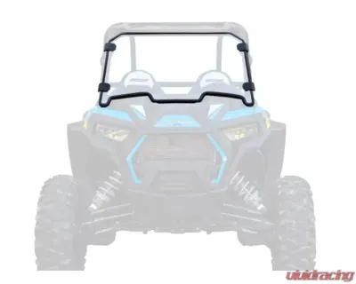 SuperATV No Print Standard Polycarbonate Full Windshield Polaris RZR XP 1000 2019+ - WS-P-RZR1K-002-75