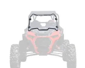 SuperATV No Print Scratch-Resistant Full Windshield Polaris RZR XP Turbo S 2018-2021