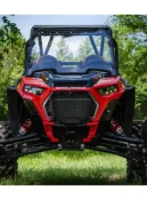 SuperATV No Print Scratch-Resistant Full Windshield Polaris RZR XP Turbo S 2018-2021                                     - WS-P-RZRXPTS-70 - Image 3