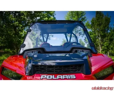 SuperATV No Print Scratch-Resistant Full Windshield Polaris RZR XP Turbo S 2018-2021 - WS-P-RZRXPTS-70