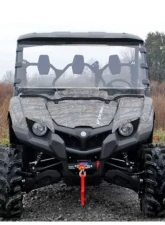 SuperATV Standard Polycarbonate Full Windshield Yamaha Viking 2015-2017                                     - WS-Y-VIK-75 - Image 3