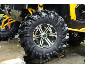 SuperATV 28x10-14 Black Bandit H Series Standard Mounted Tires XT Warrior