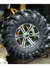 SuperATV 28x10-14 Black Bandit H Series Standard Mounted Tires XT Warrior                                     - XT281014-BAN14BLK12 - Image 8