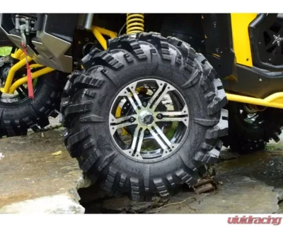 SuperATV 28x10-14 Black Bandit H Series Standard Mounted Tires XT Warrior - XT281014-BAN14BLK12