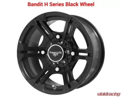 SuperATV 28x10-14 Black Bandit H Series Standard Mounted Tires XT Warrior - XT281014-BAN14BLK12