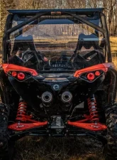 Super ATV Rear Windshield Can-Am Maverick 2013-2018                                     - RWS-CA-MAV-75 - Image 2