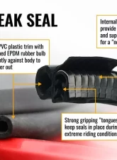 Super ATV Rear Windshield Can-Am Maverick 2013-2018                                     - RWS-CA-MAV-75 - Image 5