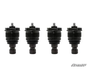 Super ATV Super Heavy-Duty Threaded Ball Joint Polaris Set of 4