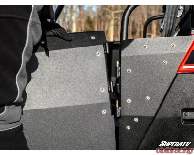 SuperATV Aluminum Doors Polaris Ranger 150 2018-2021 - DOOR-P-RAN150-00