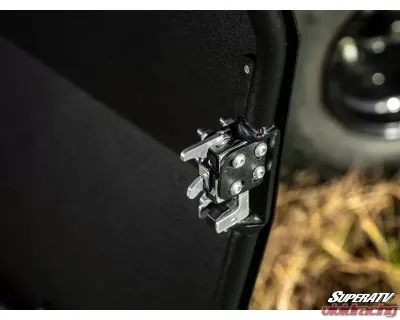 SuperATV Aluminum Doors Polaris Ranger 150 2018-2021 - DOOR-P-RAN150-00