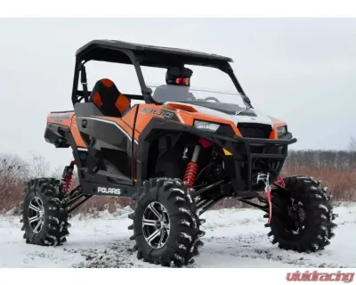 SuperATV 7-10" Red Lift Kit w/ X300 Axles & Remote Reservoir Shocks Polaris General 2019+ - LK-P-RZR900S-HC-SBJ-7-10-19-RR-R3-03