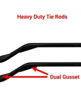 SuperATV 7-10" Black Lift Kit w/ Rhino 2.0 Axles Polaris General 2019+                                     - LK-P-RZR900S-HC-SBJ-7-10-19-R2-02 - Image 5