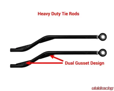 SuperATV 7-10" Black Lift Kit w/ Rhino 2.0 Axles Polaris General 2019+ - LK-P-RZR900S-HC-SBJ-7-10-19-R2-02
