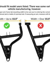 SuperATV 7-10" Black Lift Kit w/ Rhino 2.0 Axles Polaris General 2019+                                     - LK-P-RZR900S-HC-SBJ-7-10-19-R2-02 - Image 9