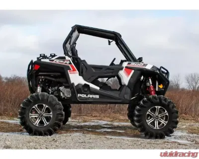 SuperATV 7-10" Red Lift Kit w/ Rhino 2.0 Axles & Piggyback Shocks Polaris General 2016-2018 - LK-P-RZR900S-HC-SBJ-7-10-PS-R2-03