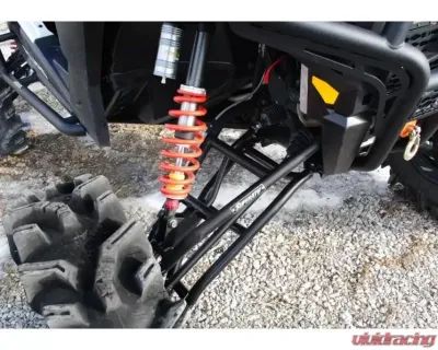 SuperATV 7-10" Red Lift Kit w/ Rhino 2.0 Axles & Piggyback Shocks Polaris General 2016-2018 - LK-P-RZR900S-HC-SBJ-7-10-PS-R2-03