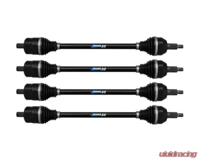 SuperATV 7-10" Red Lift Kit w/ Rhino 2.0 Axles & Piggyback Shocks Polaris General 2016-2018 - LK-P-RZR900S-HC-SBJ-7-10-PS-R2-03